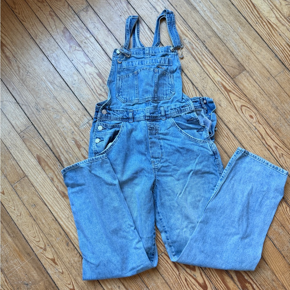 GAP Women's Blue Denim Overalls